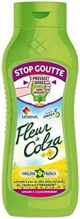 Lesieur Stop Drop rapeseed Flower Squeeze 675ml - ( Unit Price ) - Lesieur Stop goutte Fleur de Colza Squeeze 675ml