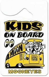 ムーンアイズ（MOONEYES） パーキングパーミット KIDS ON BOARD＿PP-MG453-MON
