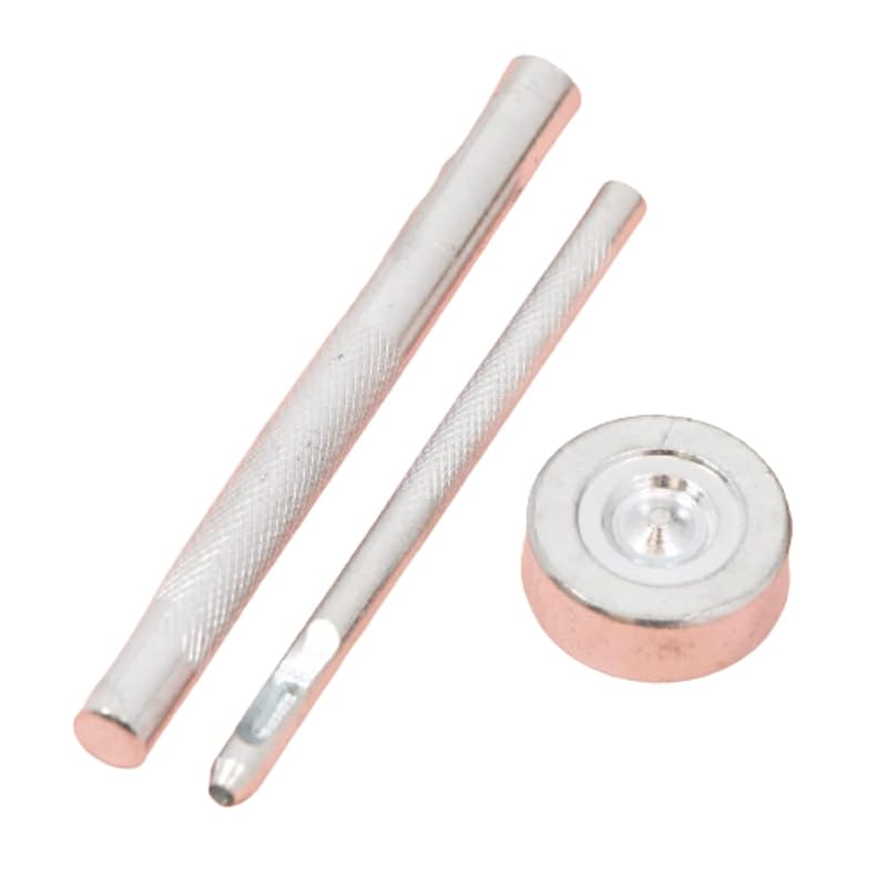 Craftelier Ferramenta Metálica para Rebitagem de Mecanismos de Fichário, Álbuns e Projetos de Scrapbooking, Kit com 1 Peça