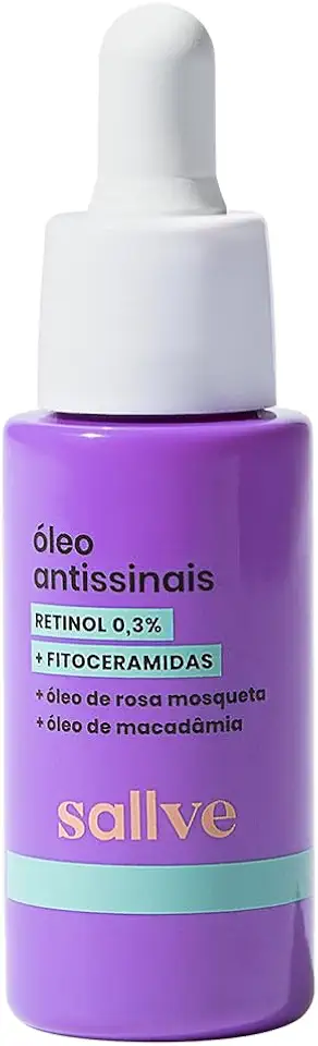 sallve Óleo Antissinais 30g - Retinol 0,3%, Fitoceramidas,Volume: 30.0 milliliters,No.itens: 1