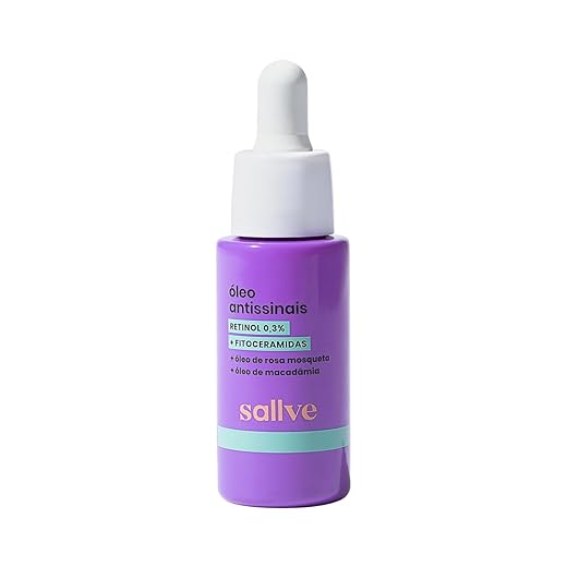sallve Óleo Antissinais 30g - Retinol 0,3%, Fitoceramidas,Volume: 30.0 milliliters,No.itens: 1