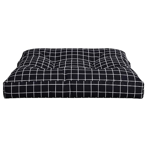 Coussin de palette extérieur imperméable 70x70 assise jardin douce