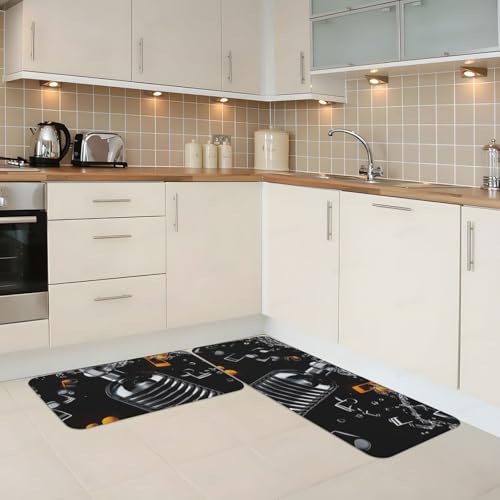 Tapetes de cocina lavables y alfombras cómodas acolchadas de 43 x 119 cm para lavandería 3