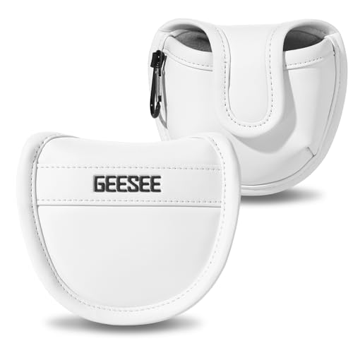 Premium PU Leather Magnetic Putter Cover