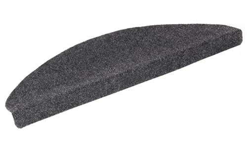 andiamo 290337 Lot de 15 Tapis d'escalier Autocollants et faciles d'entretien Anthracite
