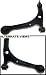 APDTY 632824 Control Arm Assembly w/ Ball Joint & Bushing Fits Front Left Lower (Driver-Side) 2001-2006 Acura MDX 2003-2008 Honda Pilot (Replaces 51360-S3V-A01, 51360-S3V-A03)