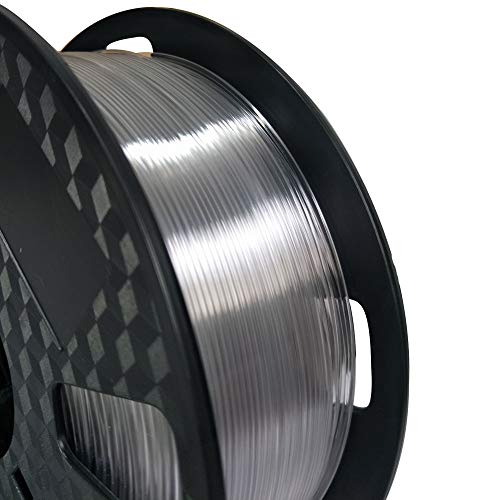 Image of CC3D PETG Pro Filament Transparent 1.75 mm 1KG 3D Printer Filament Clear PETG 2.2LBS Spool 3D Printing Materials Easy to Print Transparent Color