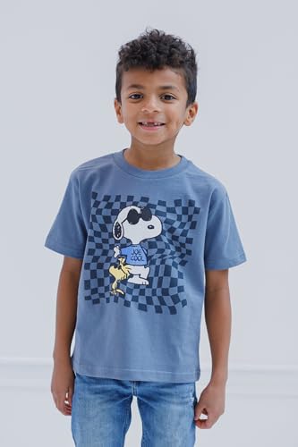 PEANUTS Woodstock Snoopy Charlie Brown 3 Pack T-Shirts Toddler to Big Kid2