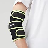 Elbow Brace, Adjustable Elbow Support with Dual-Spring Stabilizer, Elbow Immobilizer Stabilizer Supp