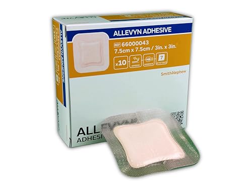 Allevyn adhésif 7,5 x 7,5 cm pansement hydrocellulaire à haute capacité d'absorption