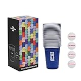 Official FIFA World Cup 2026 Host Country Beer Pong Set (22pk + 4 Balls) | Reusable Solo Cups & Ping Pong Balls – Built to for Endless Indoor & Outdoor Games, Tailgates, Game Day & Parties