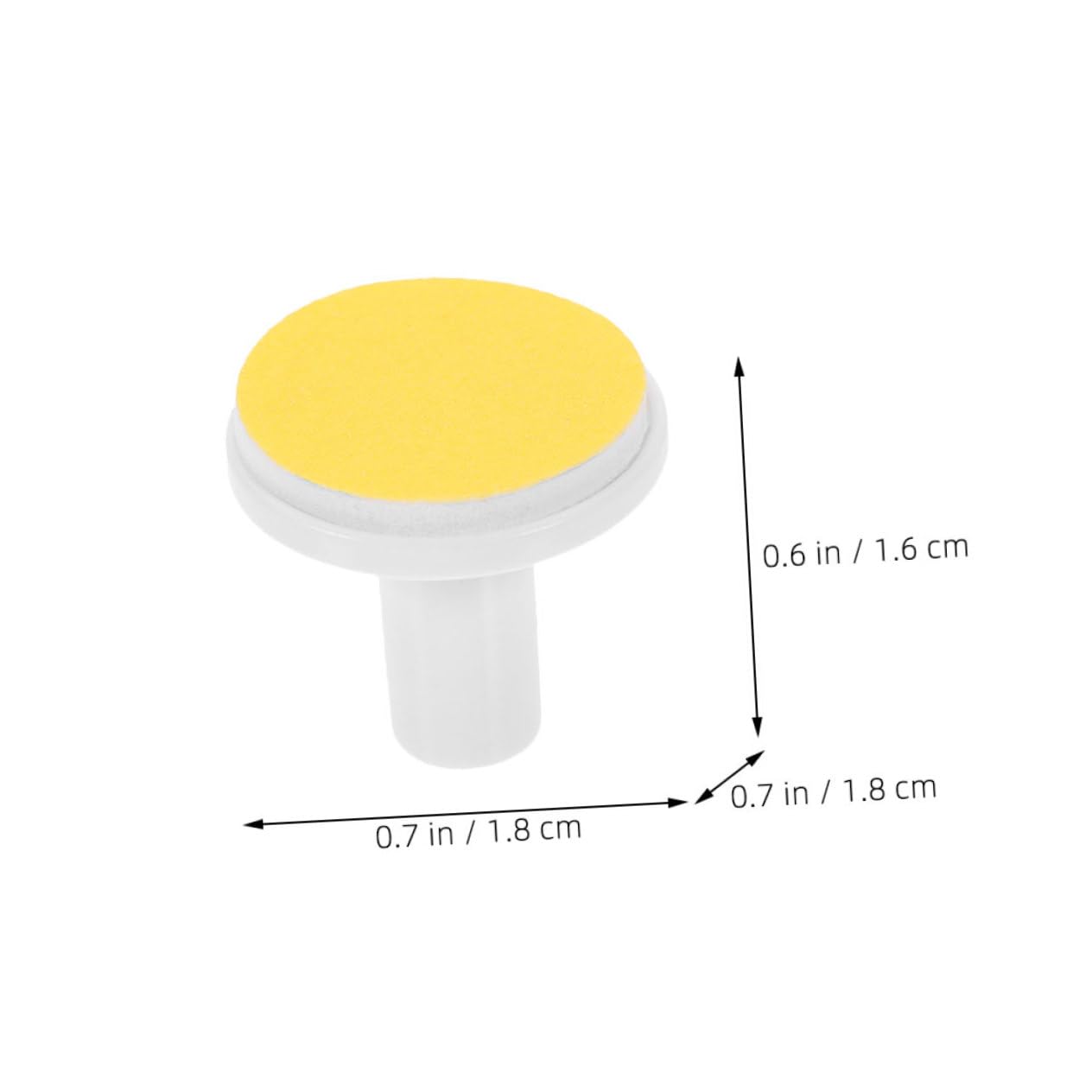 HONMEET 24pcs Adult Nail Trimmer Pads Nail File Pads for Manicure Kit Accessory Quick Replacement