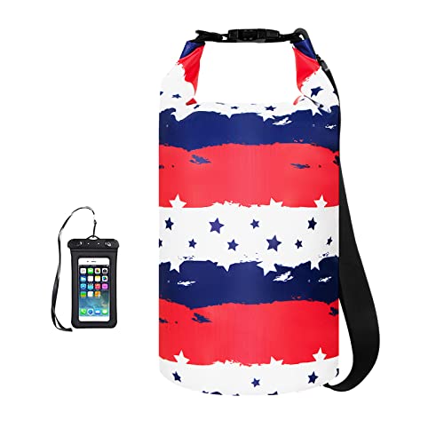 Image of OMGear Waterproof Dry Bag Backpack Phone Pouch 40L /30L /20L /10L /5L Floating Dry Sack for Kayaking Boating Outdoors Activities