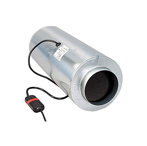 Weedness Abluft Schalldämpfer 150mm 1m - Flexibel Für Growbox Lüftung Schallabsorbierend