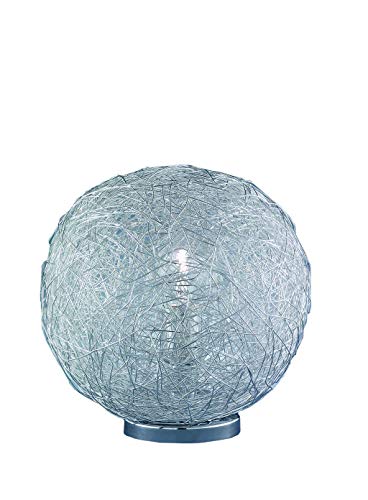 Wofi 802101010300 Dakota Lampe de Table E27 60 W Chromé 30 cm