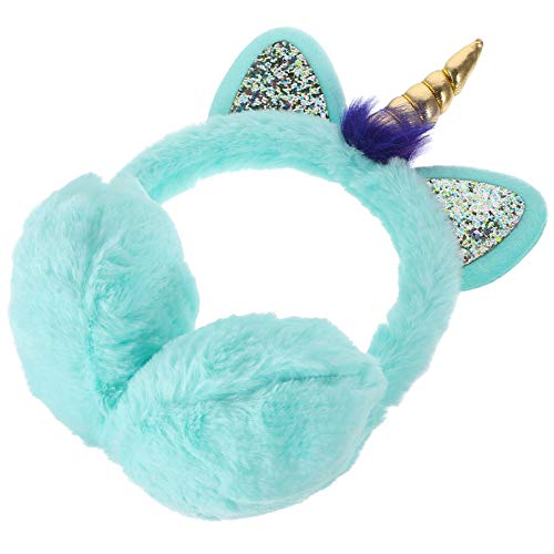 Unicorn Earmuffs Non Slip Super Texture Comfortable Ear Covers for Winter Outdoor