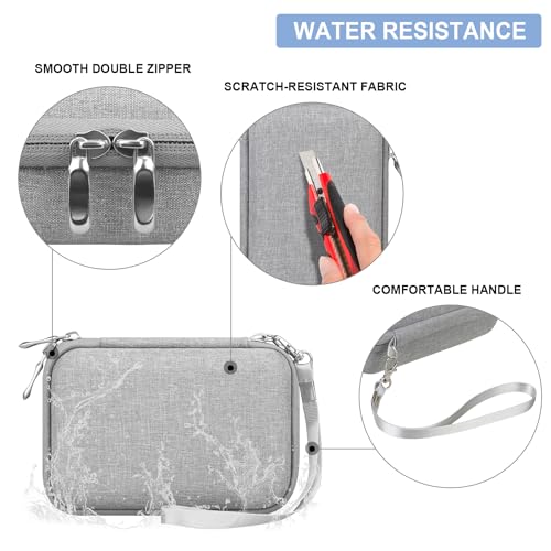 Supmay Capa rígida para impressora iDPRT mini impressora de adesivos portátil, estojo de armazenamen