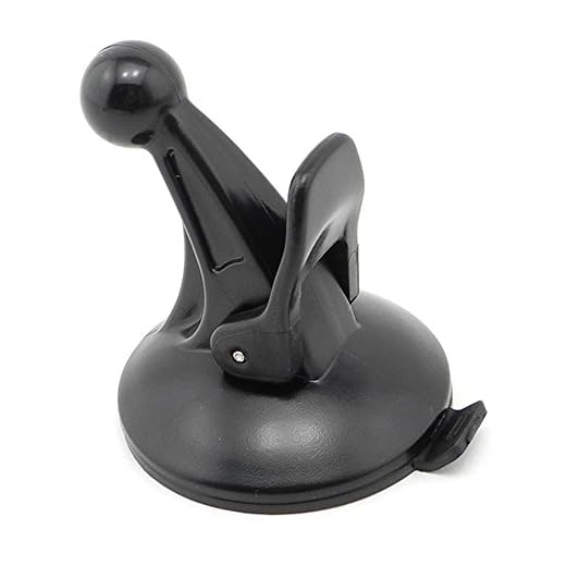 iSaddle CH-159 Mini Suction Cup Mount Holder for Garmin GPS Nuvi Drive Drivesmart Series with 17mm Swivel Ball Mounting Pattern