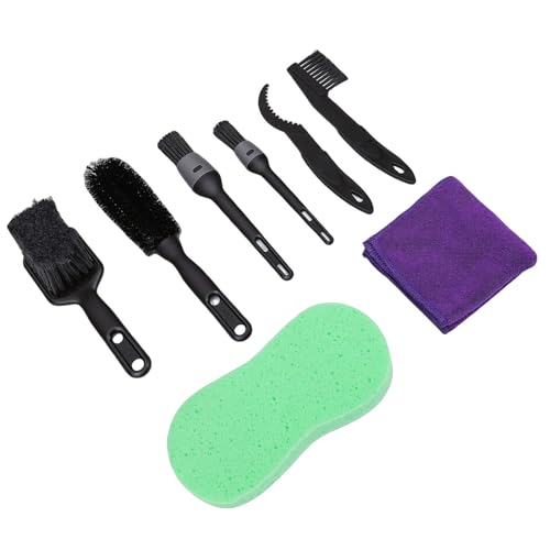 Bewinner Fahrrad-Reinigungswerkzeug-Set, Effizientes Ergonomisches Design, Komplettlösung für Mountain Road Pendlerfahrräder für die Routinemäßige Wartung