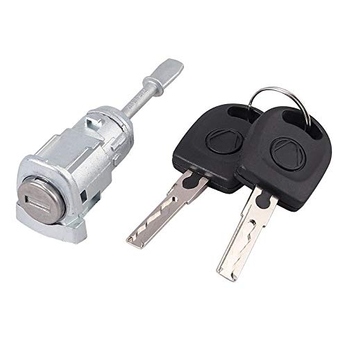 Cylindre de serrure de porte gauche anti-grippage avec clés Lupo