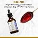 Premier Research Labs B12-ND - High-Potency Vitamin B12 - Supports Energy Levels, Memory & More - Brain Focus for Vegetarians & Vegans - Kosher Certified, Organic Ingredients - 2 fl oz