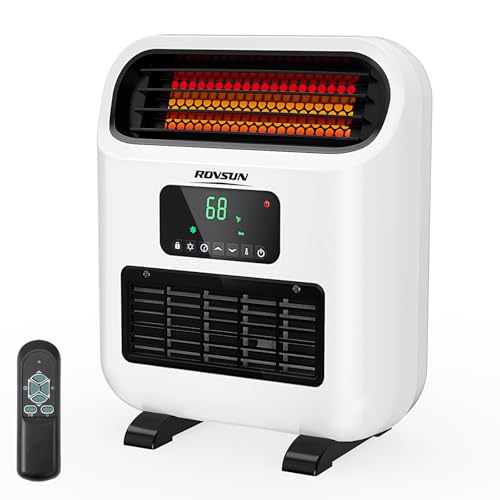 electric heater with child lock control panel protection