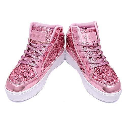 Image of IGxx Women Platform Glitter Sparkly Dressy Sequin Disco Sneakers