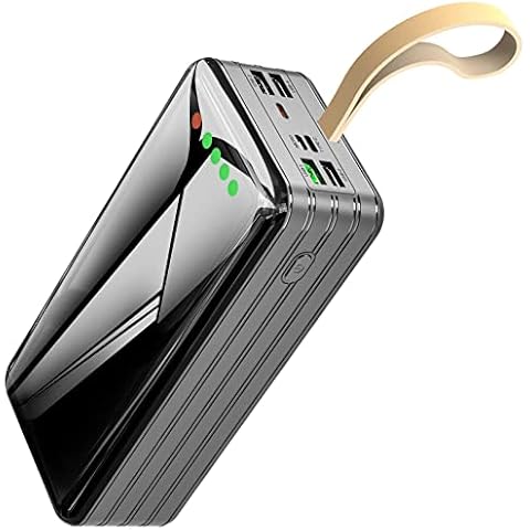 Portable Charger, QC3.0 22.5W & USB C PD20W External Battery Pack 80,000mAh Power Bank, 3 Inputs and 5 Outputs fast charging for Phone Pad Headset Camera etc Cover