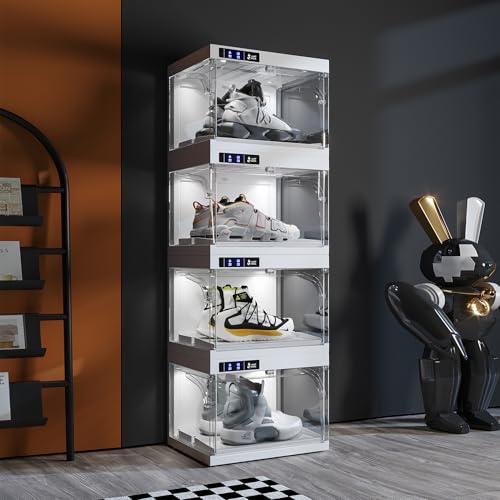 ANTBOX LED Smart Control Shoe Organizer