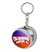 GRAPHICS & MORE Gradient Logo Portable Travel Size Pocket Purse Ashtray Keychain with Cigarette Holder
