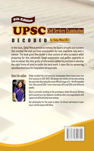 Image of UPSC Civil Services Examination Decoded 2026 | Spectrum guide book for UPSC | New Edition |