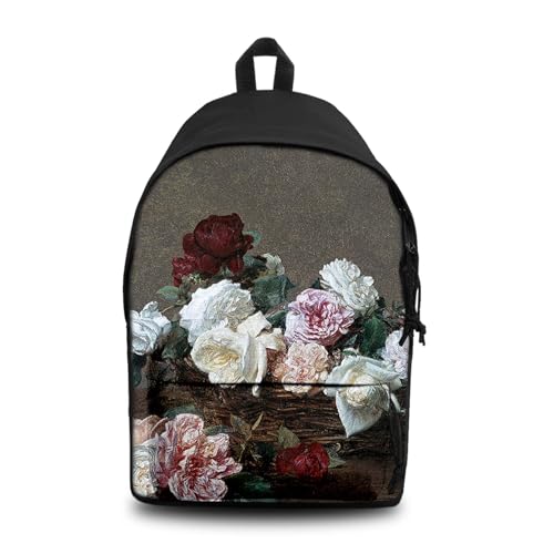 Rocksax Mochila New Order - Poder, Corrupção e Mentiras, Preto, Large, Mochila