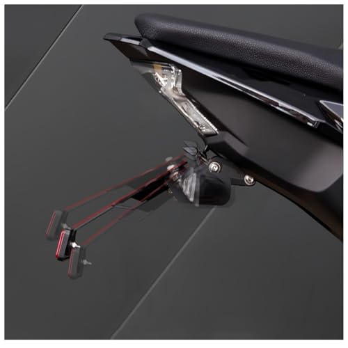 Support de plaque Kawasaki Z900 2017-2024 montage sans modification