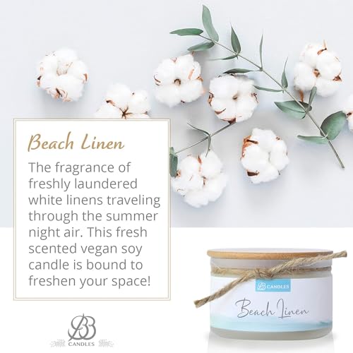Bb Candles Coastal Essentials Natural Soy Hand Poured Candle thumb #1