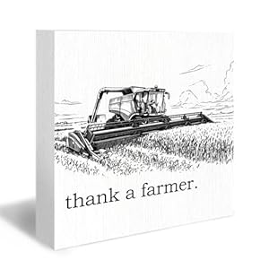 Thankafarmerwoodboxsignfarmhousewoodenboxsignforhomedecorfarmerfarmhousedecorrusticfarmhousefarmerwoodenblockplaqueboxsignforhomedeskshelftabledecor Urban Country Home Decor Thank a farmer wood box sign farmhouse wooden box sign for home decor farmer farmhouse decor rustic farmhouse farmer wooden block plaque box sign for home desk shelf table decor urban country home decor