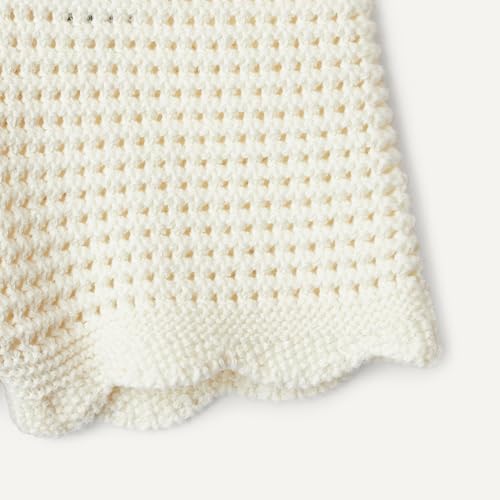 Amazon Essentials x Sofia Grainge Baby Girls' Mommy & Me Cotton Crochet Sweaters & Tank Sets, Ivory, 6-9 Months - image 4