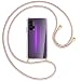 Produktbild mtb more energy® Handykette kompatibel mit Honor 20 Pro (6.26'') - roségold/Gold - Smartphone Hülle zum Umhängen - Anti Shock Full TPU Case