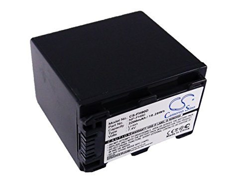 NCNDBBattery Replacement for Sony DCR-DVD110E, DCR-DVD115E, DCR-DVD202E, DCR-DVD203, DCR-DVD203E, DCR-DVD205, DCR-DVD205E, DCR-DVD304E, DCR-DVD305, DCR-DVD305E, DCR-DVD306 2200mAh