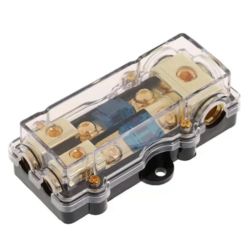 Modification audio voiture mini fusible shunt 150A deux en un