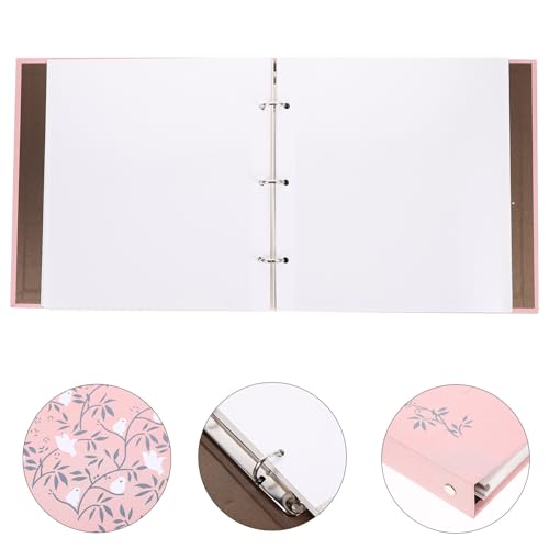 Álbum de flores prensadas rosa para evitar manchas de humedad 7