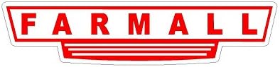 #29 Small Farmall Sticker Window Decal