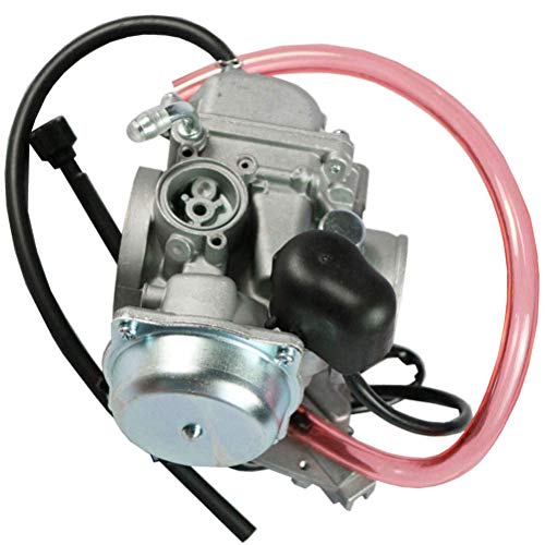 0470-737 Carburetor with 0470-322 Air Filter Oil Filter for Arctic Cat ATV 350 366 400 2008-2017 by TOPEMAI