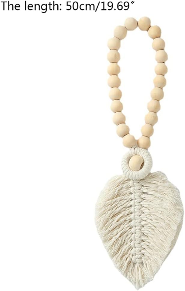FMURY Curtain Tiebacks Handmade Macrame Cotton Tassels Hanging Ball Home Living Room Balcony Bedroom Weddings Decoration