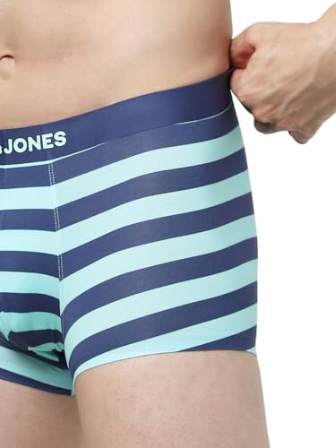 Image of JACK & JONES Men's Modal Modern Regular Striped Trunks