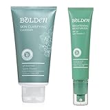 Bolden Skin Clarifying Cleanser & SPF 30 Brightening Face Moisturizer Bundle – pH-Balanced, Sulfate-Free Gel Cleanser for Oily, Blemish-Prone Skin & Vitamin C Sunscreen with Broad Spectrum UVA/UVB Pro
