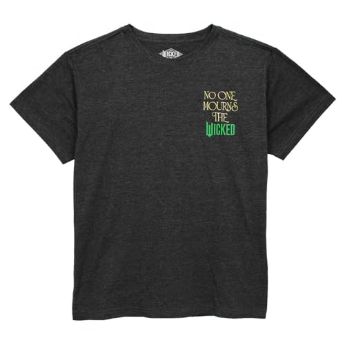 wicked Camiseta feminina grande One Mourns, Preto, XGG