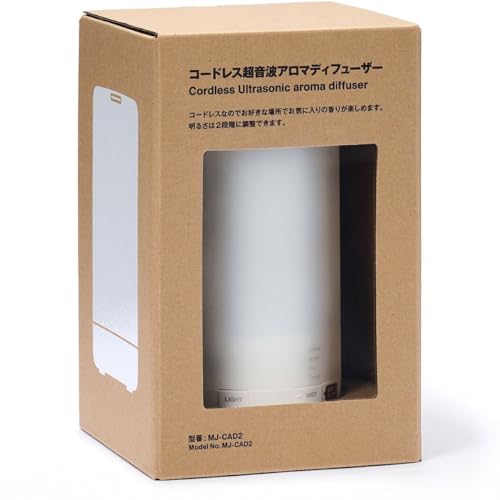 MUJI Aroma Diffuser/LED Lighting Cordless Ultrasound/MJ-CAD2, White by MUJI - Image 2