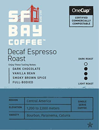 Sf Bay Coffee French Roast Whole Bean 2Lb (32 Ounce) Dark Roast & Coffee Decaf Espresso Roast Whole Bean 2Lb (32 Ounce) Dark Roast Natural Water Processed #TOP5