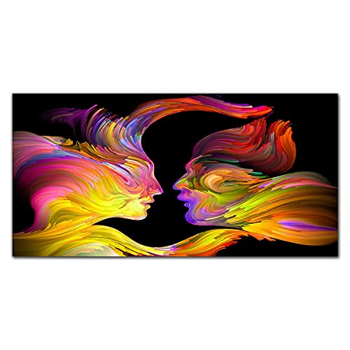 Impression sur verre 100x50cm et tableau en verre acrylique pour décoration murale moderne