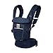 Porte-Bébé Ergobaby Adapt pour nouveau-nés, dès la naissance, porte-bébé ergonomique 3 positions en Mesh SoftFlex pour portage ventral et dorsal, Midnight Blue